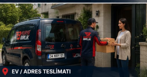 Ev ve adres teslimatı — Kurye Birlik panelvan