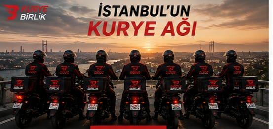 Kurye Birlik kurye filosu — İstanbul genelinde aktif ağ
